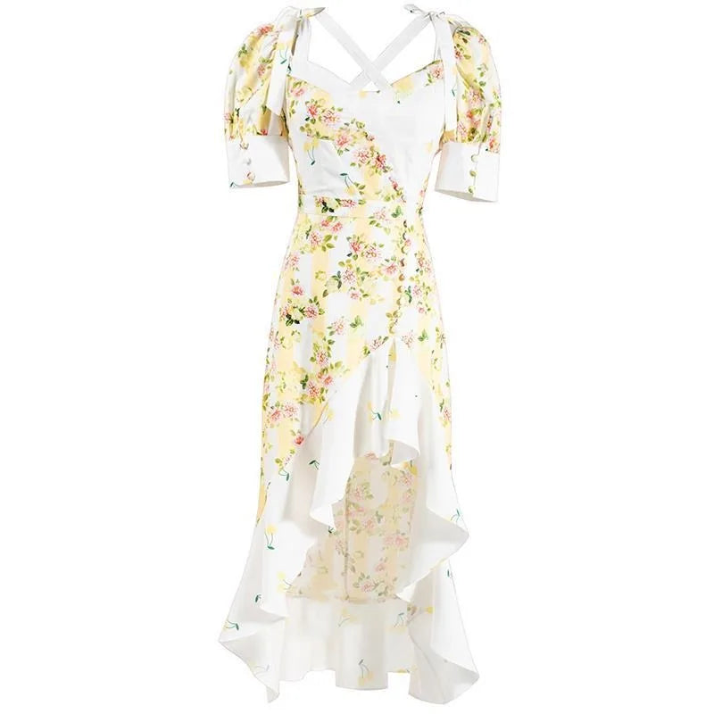 Reduced Prices Floral Print Dress