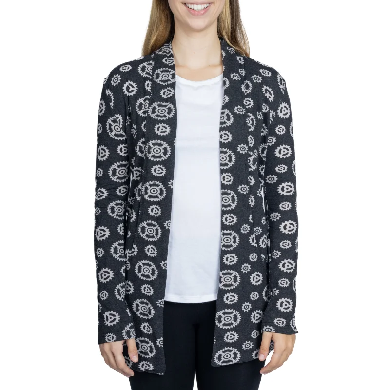 Gears Burnout Cardigan