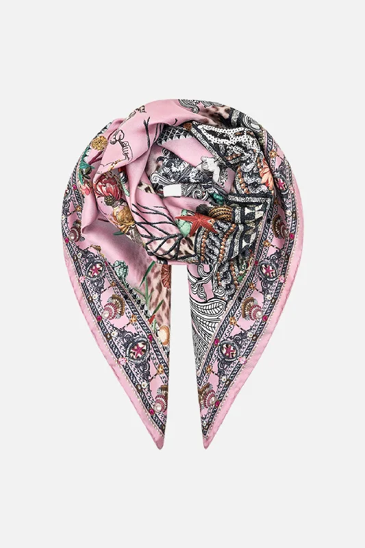 SILK SQUARE SCARF CAVE OF WONDERS