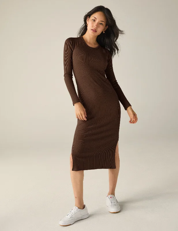 Contours Long Sleeve Dress