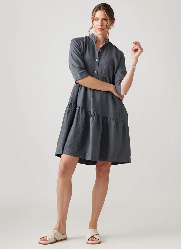 Asymmetrical Hem Dress