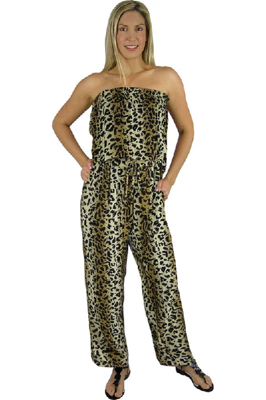 Deal of the Week Long Jumpsuit Animal Print