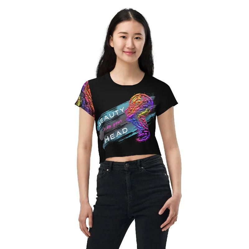 Instant Discount Crop Tee Beauty