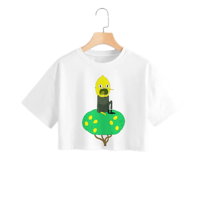 Earl Of Lemongrab Crop Top