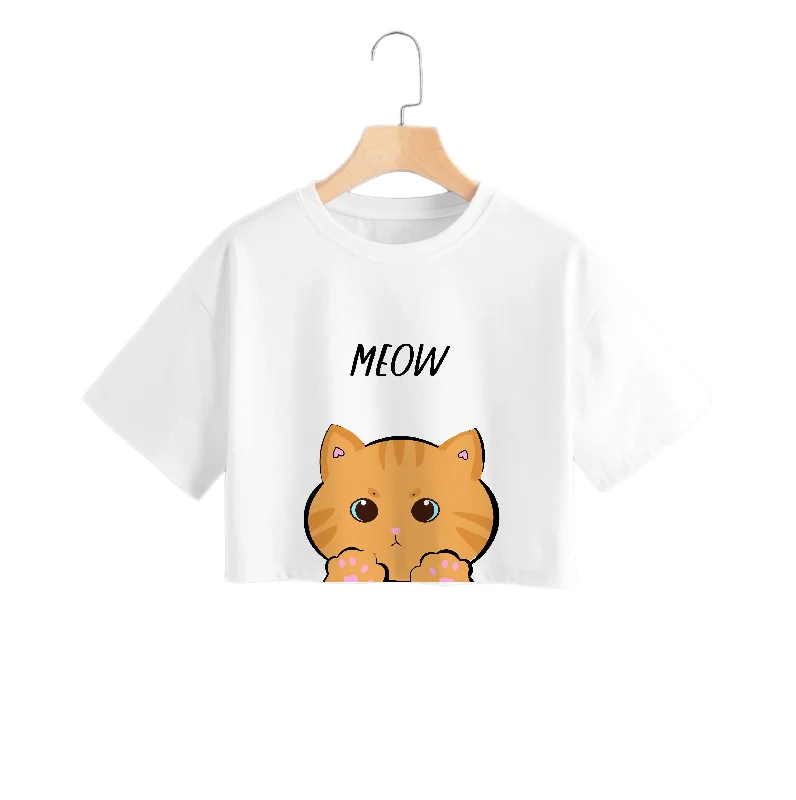 Ginger Cat - Cats Crop Top