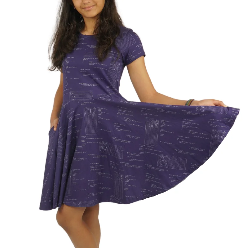 Hello World Kids Twirl Dress [FINAL SALE]