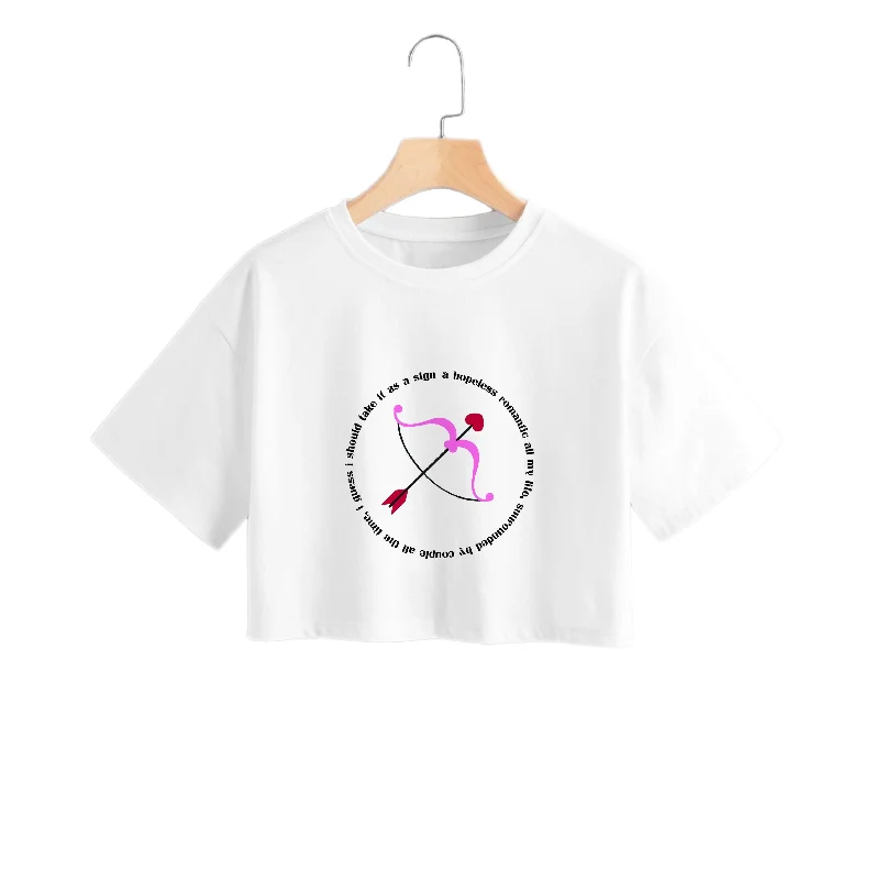 Hopeless Romantic - TikTok Trends Crop Top