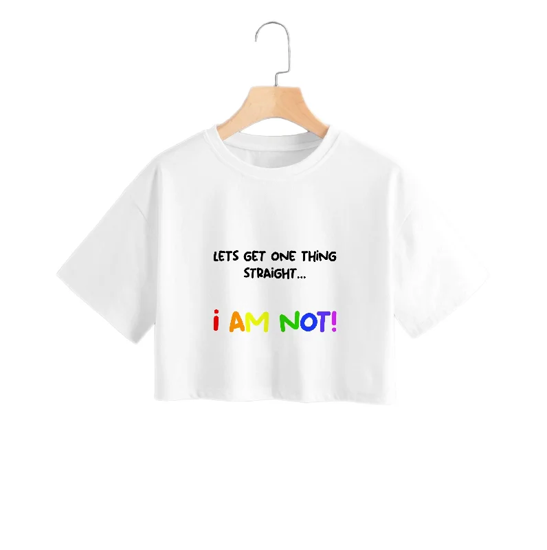 I Am Not - Pride Crop Top