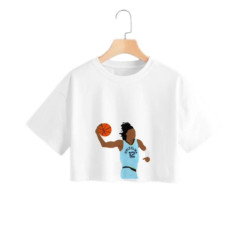 Ja Morant - Basketball Crop Top