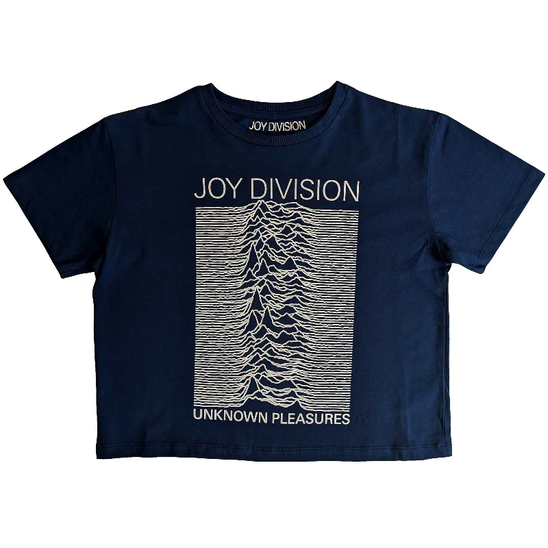 Can't Miss Joy Division Crop Top - Unknown Pleasures