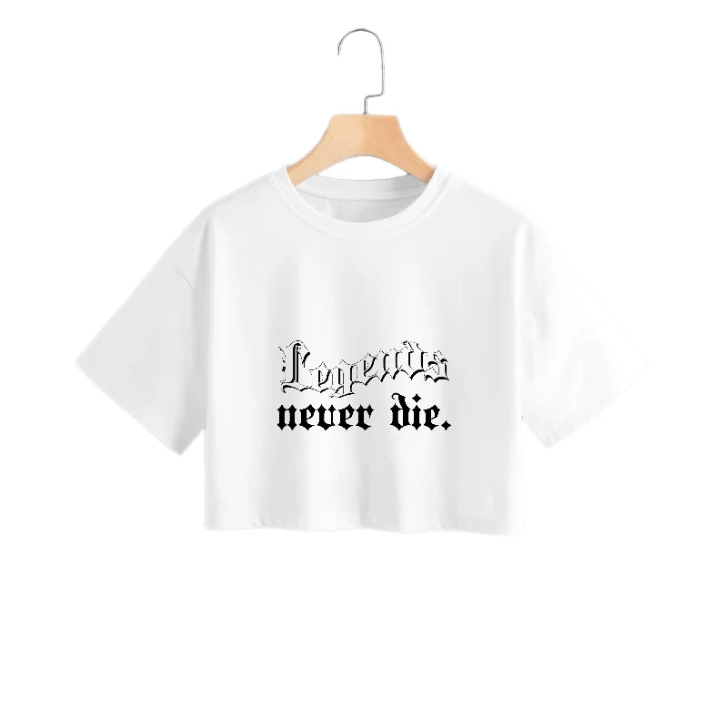 Legends Never Die - Juice WRLD Crop Top