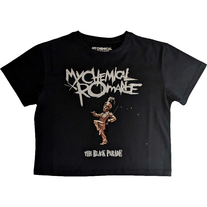 Overstock My Chemical Romance Crop Top - March