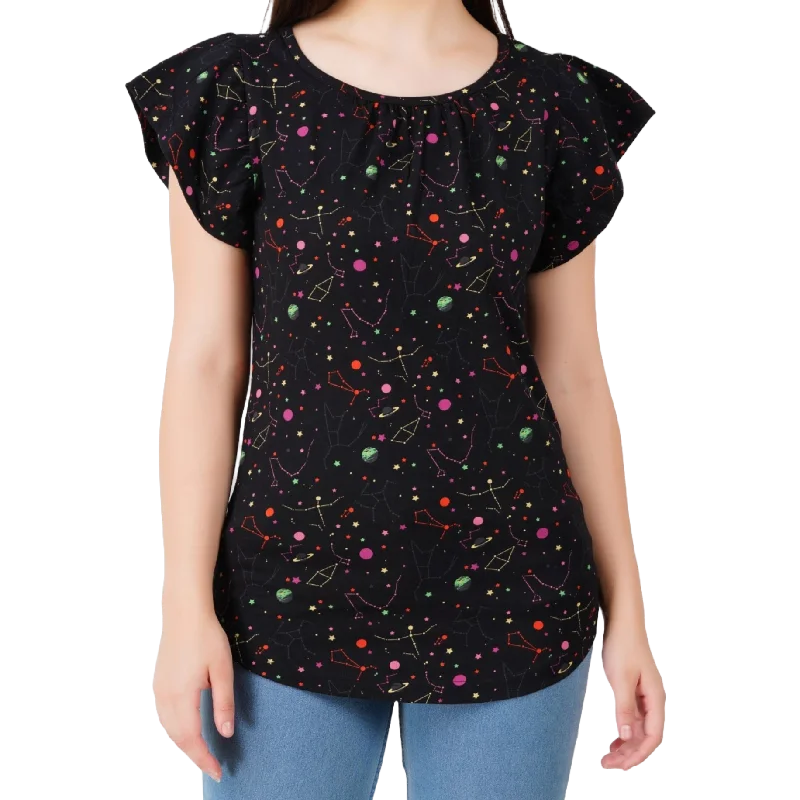 Rainbow Constellations Glow-in-the-Dark Ida Top