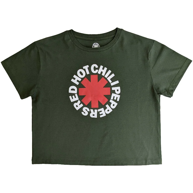 Don't Wait Red Hot Chilli Peppers Crop Top - Asterisk