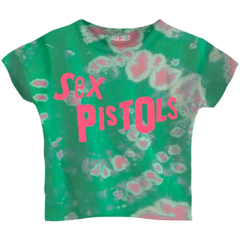Bonus Savings Sex Pistols Crop Top - Logo