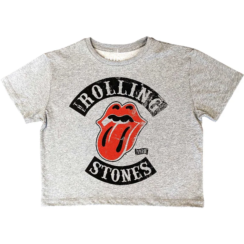 Midnight Madness The Rolling Stones Crop Top - 78' Tour